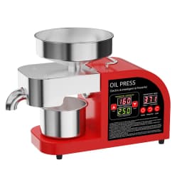 DIVEDEER Oil Press Automatic Household FLaxseed Oil Extractor Peanut Oil Cold Press Oil Machine Commercial Extraction Maker