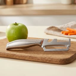 Stainless Steel Peeler Kitchen Sharp Fruit Vegetable Peeler Non-slip Handle Comfortable Grip Easy To Operate for Home Daily Use