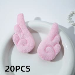 2Pcs/20Pcs 5cm Angel Wings Super Cute Angel Wing Plush Hairpin Girl Hair Clip Accessories Barrettes Hairgrip Headdress Headwear