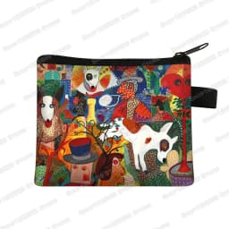 Cute Pug Dog Pattern Coin Purses Women Lovely Pet Animal Mini Wallet Ladies Key Credit Card Bag Small Lipstick Bags Gift