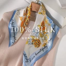 100% Real Silk Scarf Women Square Neck Tie Wrist Shawls Wraps for Ladies Foulard Scarves Pashmina Female Hijab Bandana Bufanda