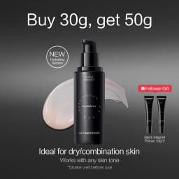 CARSLAN Black Magnet Soft Focus Primer Makeup Base Oil Control Long-lasting Blurring Pores Anti-Dullness Smooth Non-sticky