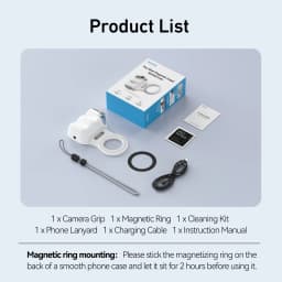 TELESIN Magnetic Phone Camera Shoot Hand Grip Phone Holder Shooting Aid Remote Control Handle for Iphone HUAWEI SAMSUNG Phone