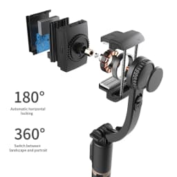 FGCLSY 2024 AI Video Stabilizer Bluetooth Selfie Stick Tripod Gimbal Stabilizer for Smartphone Live Vertical Shooting Bracket