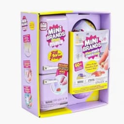 In Stock Genuine Zuru Mini Brands Mini Fridge Set With Original Packaging Blind Box Openable Fridge Door Anime Figure Mystery