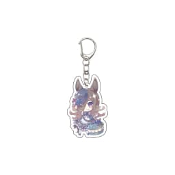 55MM Anime Pretty Derby Keychain Oguri Cap Special Week Silence Suzuka Tokai Teio Key Chain Acrylic Model Plate Christmas Gifts