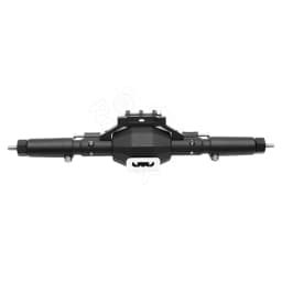 CNC Aluminum Diamond-Shaped Aluminum Alloy Complete Front & Rear Axle for 1/10 RC Crawler Truck Axial SCX10 II 90046 90047
