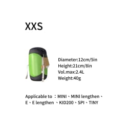 AEGISMAX Outdoor Camping Waterproof Compression Sack Sleeping Bag Accessories Ultralight Stuff Sack Nylon Storage Bag