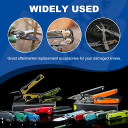 5/10pcs Knife Handle Screws M4 Hex Sink Head Stainless Steel Pocket Knife Pivot Pin Folding Knives Bolts Fasteners Blade Fixing