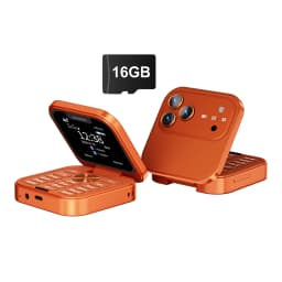 2026 NEW SERVO I18 Pro Flip Mobile Phone 4G LTE Type-C Call Recording FM Radio Blacklist Dual SIM 1.77' Mini Fold Cellphone