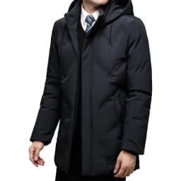 Men's Thickened Cotton Jacket 2026 Winter 3D Casual Detachable Hat Windproof Warm New