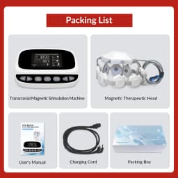 TMS Stimulate Nerve Cells Transcranial Magnetic Stimulator Machine Treatment Parkinson Insomnia Anxiety Depression Insomnia RTMS