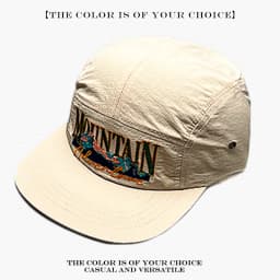 Sunshade Quick-dry Breathable Peaked Caps Versatile Flat Eave Fashion New Men Women Mountain Letters Embroidery Baseball Hats