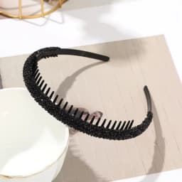 1Pc Elegant Bling Rhinestone Headband, Great Gift for Women & Girls for Daily & Special Occasions