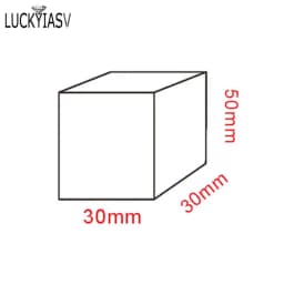 Acrylic Plexiglass Square Stamping Transparent Block Cosmetics Display Stand Photography Props Dolls Perfume Ring Jewelry Holder