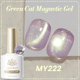 BORN PRETTY 10ml Auroras Glitter Cat Magnetic Gel Nail Polish Jelly Glass Bead Semi Permanent Soak Off UV LED Varnish Manicure