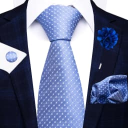 New Style 8 CM Red Paisley Tie Handkerchief Cufflink Pin Set For Men Necktie Clothing Accessories Wedding Gravatas Fit Party