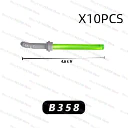 MOC Game Anime Cartoon Multi-colored Lightsaber Building Block Toy Children’s Gift Accessory Educational Toy PJB349-365
