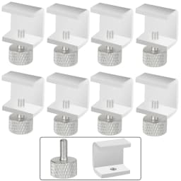 XCR3D Glass Heated Bed Clamp 3D Printer Parts Heatbed Plate Clip for Ultimaker UM Build Platform Retainer 4pcs/8pcs