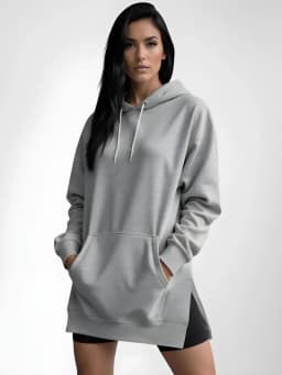 Hoodies Coats Women Solid Sweatshirts Jacket Pocket Drawstring Hooded Slight Strech Loose Casual Office Lady 2026 Spring Autumn