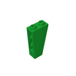 Gobricks GDS-864 Slope, Inverted 75 2 x 1 x 3 compatible with lego 2449 children's DIY Educational Building Blocks Technical