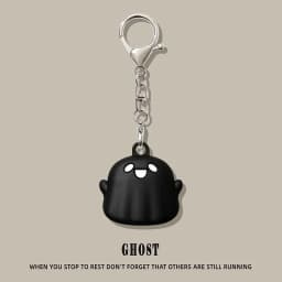 Cute Silicone AirTag Case Keychain For Apple AirTag Shockproof Protective Cover, Cartoon Key Ring Holder