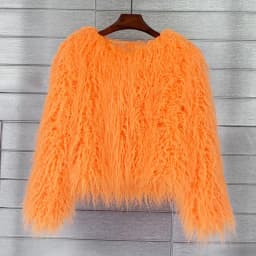 DEAT Fur Imitation Fur Coat Korean Version Pure Color Beach Wool Women's Short Coat Straight 2026 Winter Wram Jackets 11A06487