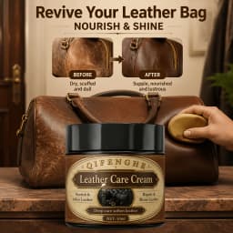 Leather Restoration Balm, Condition, Protect & Minimize Scratches on All Leather Items