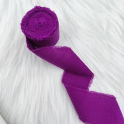 Pure Cotton Hand Torn Raw Edge Ribbon DIY Gift Box Packaging Greeting Card Decoration Bride Hand Stick Flower Flower Tie Ribbon