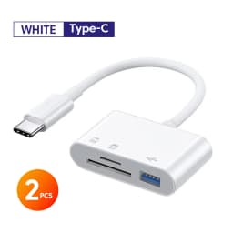 3-in-1 Card Reader Adapter Type C To SD TF Memory Card Reader USB Type C OTG Converter For Huawei Samsung Xiomi Phone Tablet