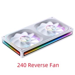 JONSBO ZA-120/240/360 Computer Case Fan 12CM 5V ARGB 120mm Monolithic Structure Water-Cooled Fan PWM Forward/Reverse Fan Kits