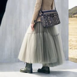 Women Multilayer Ruffles Mesh Skirts Pleated Elegant Lady High Waist Fluffy Maxi Skirt Solid Color Female Party Long Skirts
