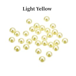 2/3/4/5/6/8/10/12/14 MM Acrylic Beads Pearl Imitation Half Round Flatback Colorful Bead For Jewelry Making DIY Accessories