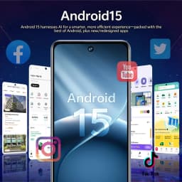 K-Touch Cheap C27 Ultra 8000mAh Cell Phone 7.3HD Mobile Phones 22G+2TB Smartphone 5G Dual SIM Android 15 16+48MP Camera Cellphones