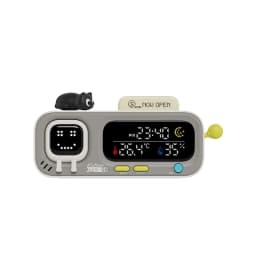 DUKA MOODA Smart Desktop Temperature and Humidity Clock Electric Digital Home Temperature and Humidity Meter Smart Fun Reminder