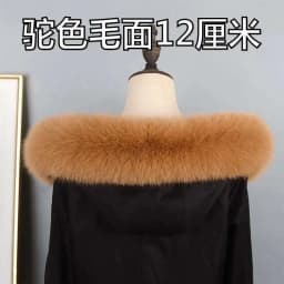 Real Fox Fur Collar 100% Natural Fur Scarf Women Winter Luxury Warm Fur Shawl Ladies Geniue Fur Scarves For Coat Down Jacket Men