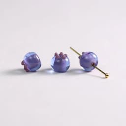 Blueberry Glass Beads Handmade Simulation Fruit Raspberry Jewelry Bracelet DIY Accessories