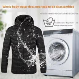 Heated Jacket 21 Areas /2 Areas Winter Men's Women's Skiing Jacket USB Electric Heating Jacket Heated Vest Moto Thermal Clothes