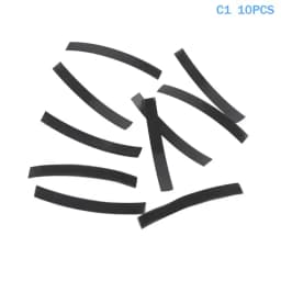 10Pcs Silver/Black C Type Sheet Spring Stainless Steel Or Manganese Steel Flat Wire Arc Clip Spring In-pipe Positioning Spring