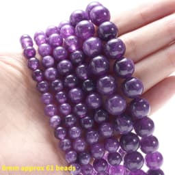 Natural Stone Square Beads Crack Crystals Gem Loose Spacer Cube Beads for Jewelry Making DIY Bracelet Necklace Accessories 6mm