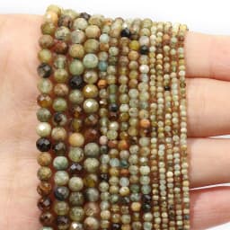 Natural Pink Opal Stone Beads Faceted 2mm 3mm 4mm Round Loose Beads Diy Bracelet Necklace Jewelry Making Accessories