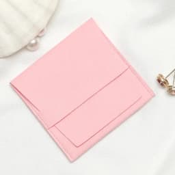 50pcs Custom Logo Name Print Microfiber Jewelry Rings Necklace Organizer Gift Bags Wedding Favor Candy Goodie Bag Small Business