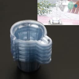 50Pcs Plastic Disposable Portion Cups Mini Mixing Cups Silicone Dispensing Cup Measuring Cup DIY Epoxy Resin Tools 40ml