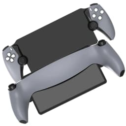 Replacement Shell for 30th Anniversary Grey PlayStation Portal Case Accessorie Premium PS Portal Full Cover Plate for PS5 Portal