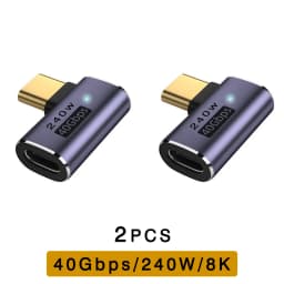 UGOURD USB4 Adapter USB C To USB C Thunderbolt 3/4 40Gbps OTG Extension Cable Adapter Type C Male To Female Converter For Laptop