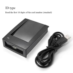Smart RFID Card Reader 125KHz 13.56MHz ID IC Frequency Access Control USB Card Reader Encrypted Programmer Reader