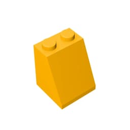 Gobricks GDS-620 ROOF TILE 2X2X2/65 DEG. compatible with lego 3678 children's DIY Educational Building Blocks