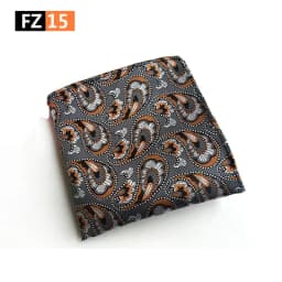 Classic Paisley Floral Anchor Handkerchief Silk Satin Mens Hanky Fashion Classic Wedding Party Pocket Square Hanky