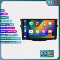 9"7862 Android Auto Car radio GPS Stereo for Toyota RAV4 Rav 4 2006-2012 multimedia player 4G 8Core Autoradio Carplay HeadUnit