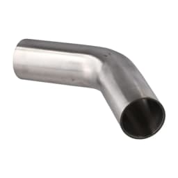 Versatile Stainless Steel Elbow 45° Degree Bend Exhaust Pipe Polished 19-51mm Silver Tool Accessories